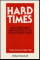 Hard Times: Impoverishment and Protest in the Perestroika Years : The Soviet Union 1985-1991 1563242141 Book Cover