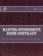 Master/submissive BDSM Contract 1484958241 Book Cover