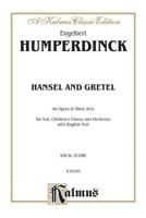Hansel and Gretel: Kalmus Edition 0769230792 Book Cover