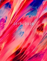 2019 - 2020: Weekly Planner Starting October 2019 - September 2020 | Week To View With Hourly Schedule | 8.5 x 11 Dated Agenda | Appointment Calendar | Organizer Book | Abstract Design 1692825410 Book Cover