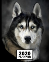 2020 Planner: Dog 1-Year Daily, Weekly and Monthly Organizer With Calendar, Gifts For Dog Lovers And Owners, Women, Men, Adults and Kids (8 x 10) 1671633660 Book Cover