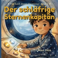 Der schläfrige Sternenkapitän: Eine beruhigende Gutenachtgeschichte mit Atemübung und Abendritual für Kinder von 4–9 Jahren (The Calm-Down Chronicles - Deutsch) (German Edition) B0HC42ZN4H Book Cover