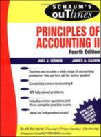 Schaum's Outline of Principles of Accounting II 0070375895 Book Cover