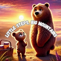 Little Steps, Big Mountains: Lulu's first adventure with Daddy Bear B0F1RY4SD8 Book Cover