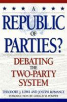 A Republic of Parties? 0847686094 Book Cover