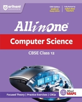 All in One Computer Science CBSE Class 12 937394245X Book Cover