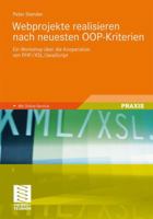 Webprojekte Realisieren Nach Neuesten Oop-Kriterien: Ein Workshop Uber Die Kooperation Von PHP/Xsl/JavaScript 383481430X Book Cover