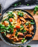 Taccuino del Ricette: Taccuino elegante per scrivere le migliori ricette e le istruzioni da tenere o da dare a una persona cara, ideale per anziani ... (Copertina Zuppa Gustosa) (Italian Edition) 165666397X Book Cover