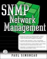 Snmp Network Management 0079130755 Book Cover
