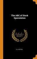 The ABC of Stock Speculation 0344557146 Book Cover