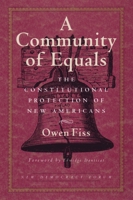 A Community of Equals (New Democracy Forum) 0807004375 Book Cover