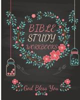 Bible Study Workbooks: Be Still 3 Months of Daily Journaling pages to Write Scripture, Reflection, Prayer & Praise 8x10Inches 1978169760 Book Cover