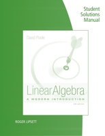 Student Solutions Manual for Poole's Linear Algebra: A Modern Introduction, 4th 0538737719 Book Cover