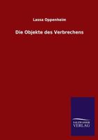Die Objekte Des Verbrechens 3368461508 Book Cover