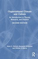 Organizational Climate and Culture: An Introduction to Theory, Research, and Practice 1032344792 Book Cover