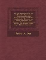 �ber Die Nothwendigkeit Der Reform Des Bayerischen Medizinalwesens: Mit Ber�cksichtigung Aller Bisher Erschienenen Schriften �ber Diesen Gegenstand Und Besonders Der Letzterschienenen Von Dr. Karl Wib 1286966140 Book Cover