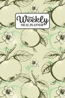 Weekly Meal Planner: Meal Planning Journal Notebook with Grocery Shopping List for the Week - Vintage Apple (Organizer Log to Track and Plan Your Meals) 1677598662 Book Cover