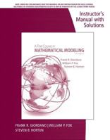 A First Course in Mathematical Modeling - Instructor's manual with solutions 1285175042 Book Cover