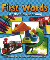 Lift-the-Flap Learning: First Words: Lift the Flaps to Find out About Words! 1843227959 Book Cover