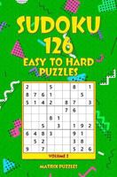 SUDOKU 126 Easy to Hard Puzzles 1986608190 Book Cover