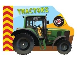 Zippy Wheels: Tractors 0764168282 Book Cover