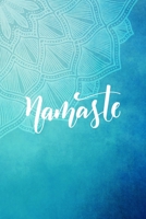 Namaste: Yoga Instructor Notebook Journal 6 x 9 Lined Composition Notebook Gift for Women Yoga Teachers 1710200855 Book Cover