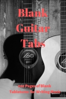 Blank Guitar Tabs for Writing Music: 200 Blank Tablatures for Writing and Composing Your Own Guitar Music (Blank Music Sheets, Music Sheets, Making Music): Guitar Tablature, Music Writing 1707962065 Book Cover