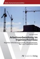 Arbeitsvorbereitung Im Ingenieurhochbau 3639469755 Book Cover