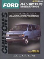 Ford Full-Size Vans, 1989-96 0801988489 Book Cover