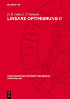 Lineare Optimierung II 3112769929 Book Cover