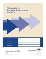 Award in Personal Achievement Workbook Entry 3 1494957922 Book Cover