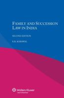 Family and Succession Law in India 9041160086 Book Cover