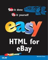 Easy HTML for eBay (Easy) 0789732319 Book Cover