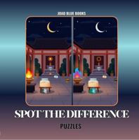 Spot The Difference Puzzles Book: 8.5" x 8.5" (21.59 x 21.59 cm) | For Adults | Puzzles with Solution keys | The Perfect Cognitive and Brain exercise | Screen-free entertainment 1972892223 Book Cover