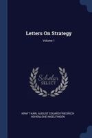 Letters On Strategy, Volume 1 1347925570 Book Cover