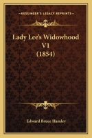 Lady Lee's Widowhood V1 1179279190 Book Cover