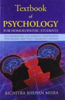 Textbook of Psychology for Homoeopathic Students 813190542X Book Cover