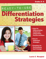 Ready To Use Differentiation Strategies (Grades 6–8) 1593637055 Book Cover