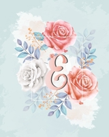 E Alphabet Notebook Journal: Notebook alphabet /Journal/ Notepad/ Diary For Girls |Floral Design Notebook with Alphabetical. 1676185968 Book Cover