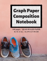 Graph Paper Composition Notebook: Grid Paper Notebook, Quad Ruled, 100 Sheets (Large, 8.5 x 11) 1089366035 Book Cover