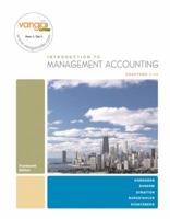 Introduction to Management Accounting, Chap. 1-14 (13th Edition) 0131440713 Book Cover