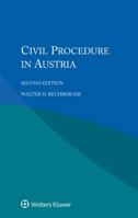 Civil Procedure in Austria 904116751X Book Cover