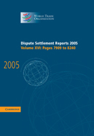 Dispute Settlement Reports 2005 0521885515 Book Cover