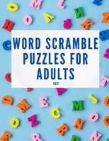Word Scramble Puzzles for Adults Vol 2 1716217822 Book Cover