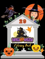 Halloween Coloring Book for kids: Cute 29 Halloween Activity pages Illustration for Children. B08LNLG8RQ Book Cover