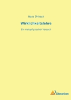 Wirklichkeitslehre: Ein metaphysischer Versuch 3965065467 Book Cover