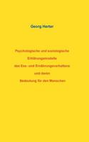 Psychologische und soziologische Erklärungsmodelle des Ess- und Ernährungsverhaltens und deren Bedeutung für den Menschen (German Edition) 3741228400 Book Cover
