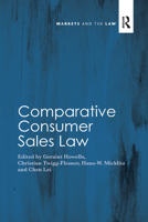 Comparative Consumer Sales Law 0367882566 Book Cover
