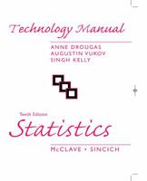 Technology Manual with CD for Statistics 10e 0131498266 Book Cover