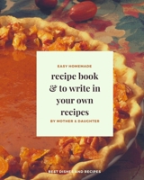 Recipe Book to write in your own recipes 1006884440 Book Cover